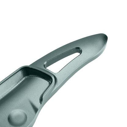 Leve del cambio al volante per Kia K9 2020-2024, in alluminio grigio