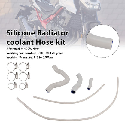 Tubo flessibile del liquido di raffreddamento del radiatore in silicone per Honda CB750 Hornet XL750 Transalp 23-25
