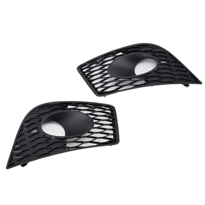 Griglia di copertura fendinebbia paraurti anteriore 2 pezzi adatta per Seat Leon Cupra 2005-2012
