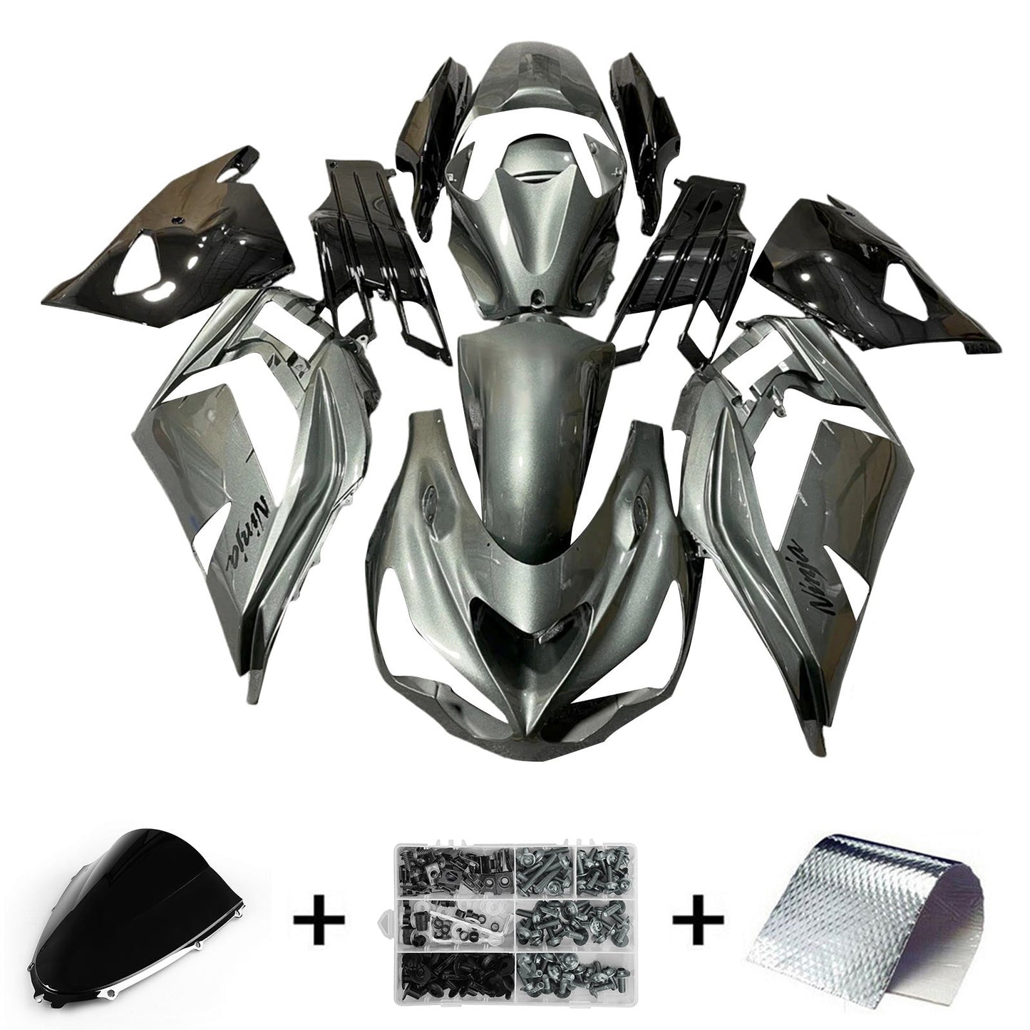 Carrozzeria kit carenatura iniezione Kawasaki ZX14R ZZR1400 2012-2022