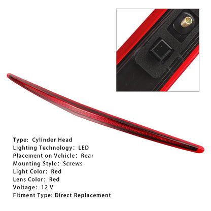 Luce di stop posteriore a LED completa Cadillac DTS 2006-2011, terza luce di stop posteriore, rossa 25844853