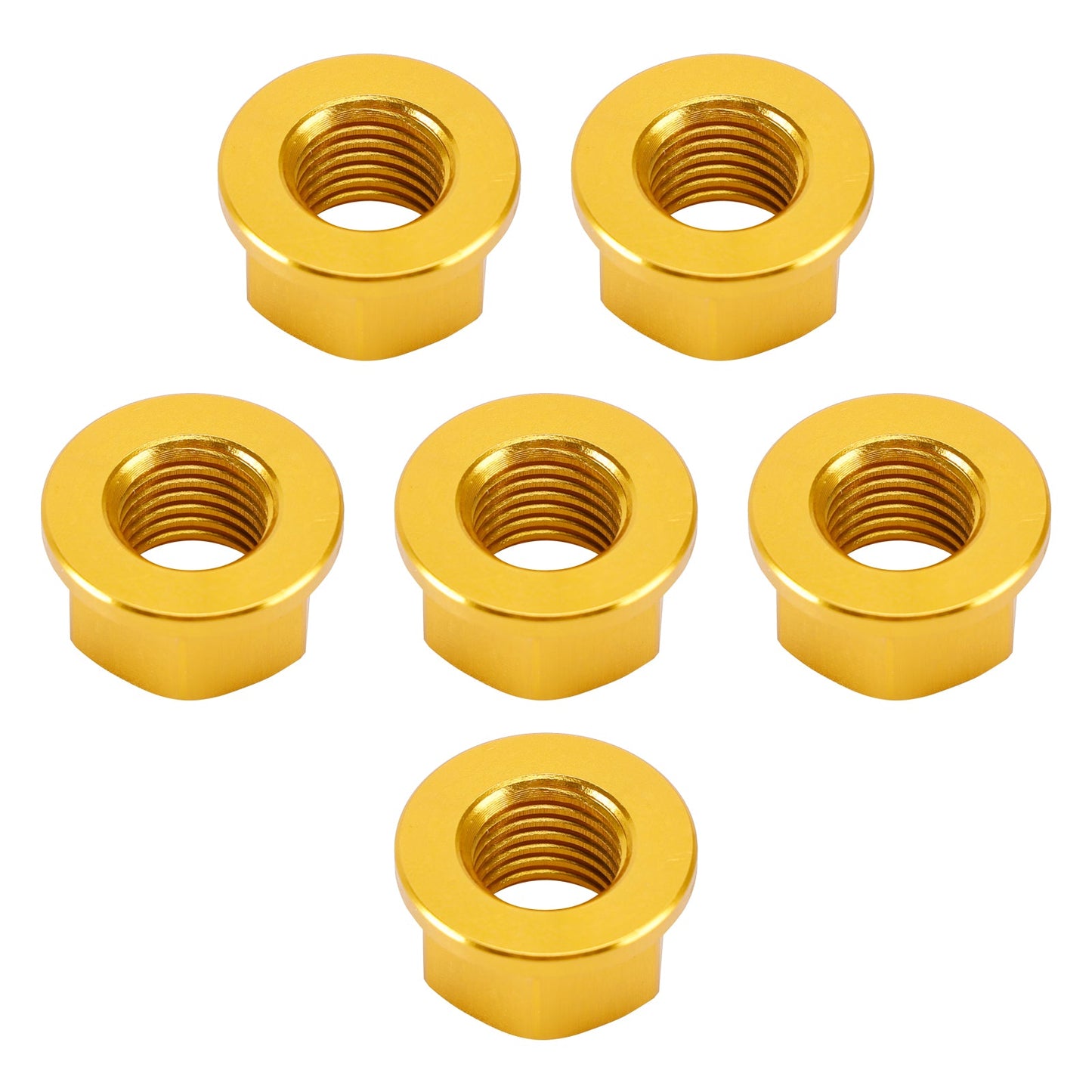 Kit dadi pignone M10x1,25 oro per Aprilia RSV1000 Mille Tuono R SL1000 99-05