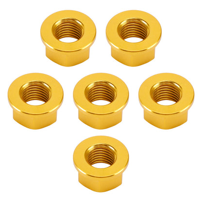 Kit dadi pignone M10x1,25 oro per Aprilia RSV1000 Mille Tuono R SL1000 99-05