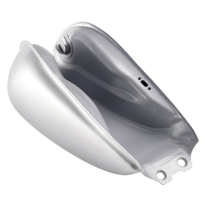 Serbatoio carburante Cafe Racer 9L / 2,4 Gal per Suzuki GN125 GN 125 250 - Argento
