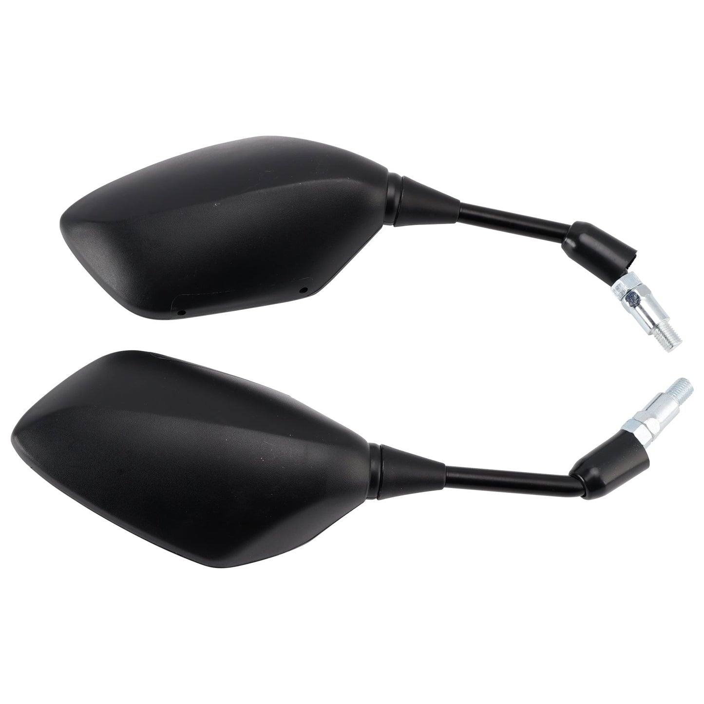 Coppia di specchietti retrovisori neri da 10 mm per Honda VFR800X Crossrunner 2011-2017