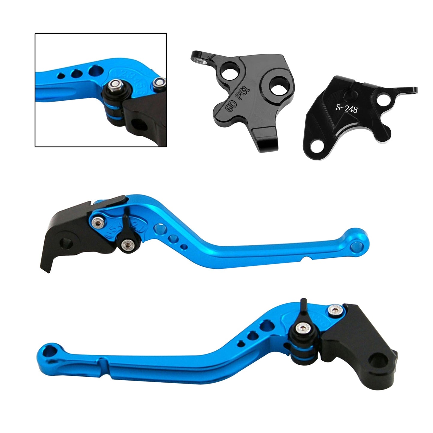 Leva frizione freno lunga YAMAHA YZF R125 2008-2011