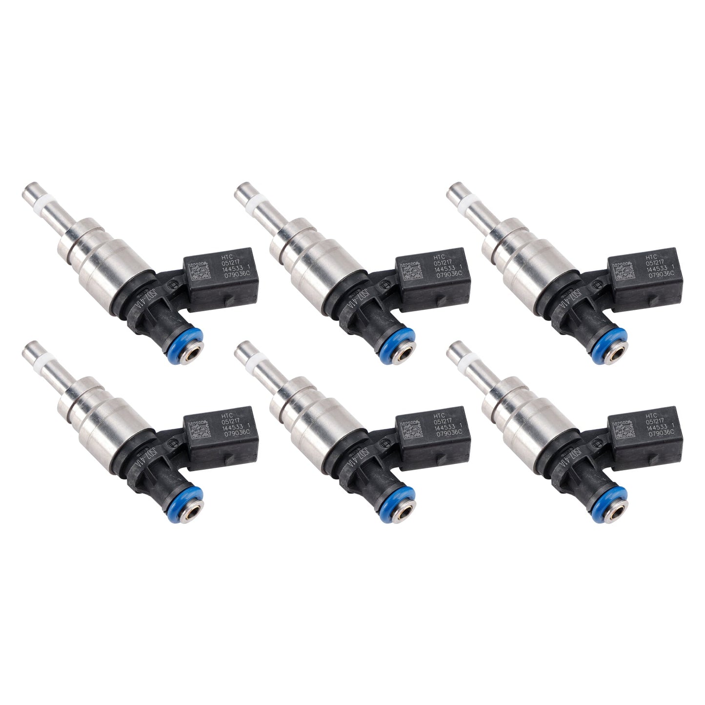 Iniettori di carburante a 6 pezzi per Audi A5 B8 quattro 3.2L V6 (2008-2010) 0079-906-036-AA