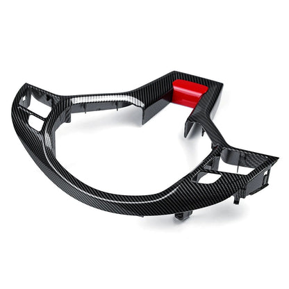 Coprivolante effetto carbonio per Mercedes Benz Classe C W204 C63 AMG
