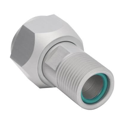 Adattatore A/C da femmina n. 12 (3/4) a maschio n. 10 (5/8) per tubo flessibile dell'accumulatore dell'essiccatore