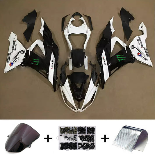 Kit carenatura iniezione in plastica ABS adatto per Kawasaki ZX6R 636 2013-2018