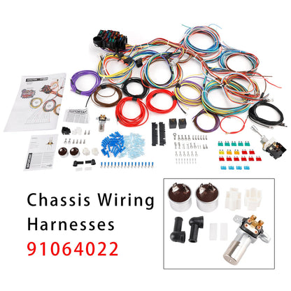 Cablaggio universale a 22 circuiti, kit di cavi personalizzati XL, codice 91064022