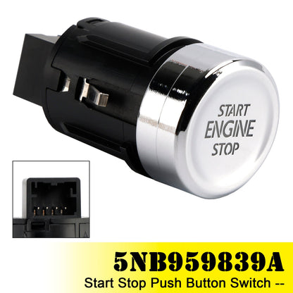 Interruttore a pulsante Start/Stop VW Tiguan 2018-2021 5NB959839A