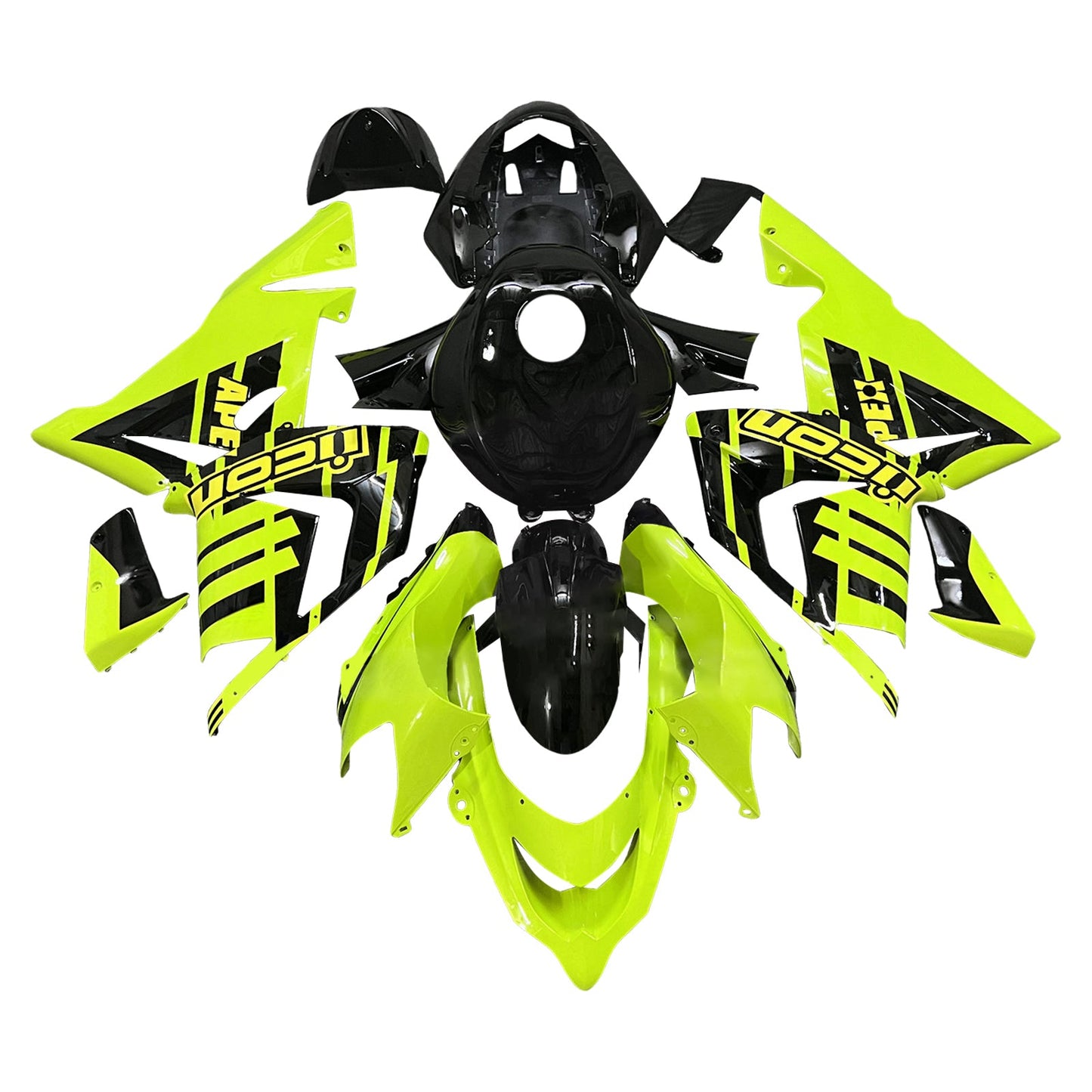 Kit carenatura iniezione in plastica ABS adatto per Kawasaki ZX10R 2004-2005