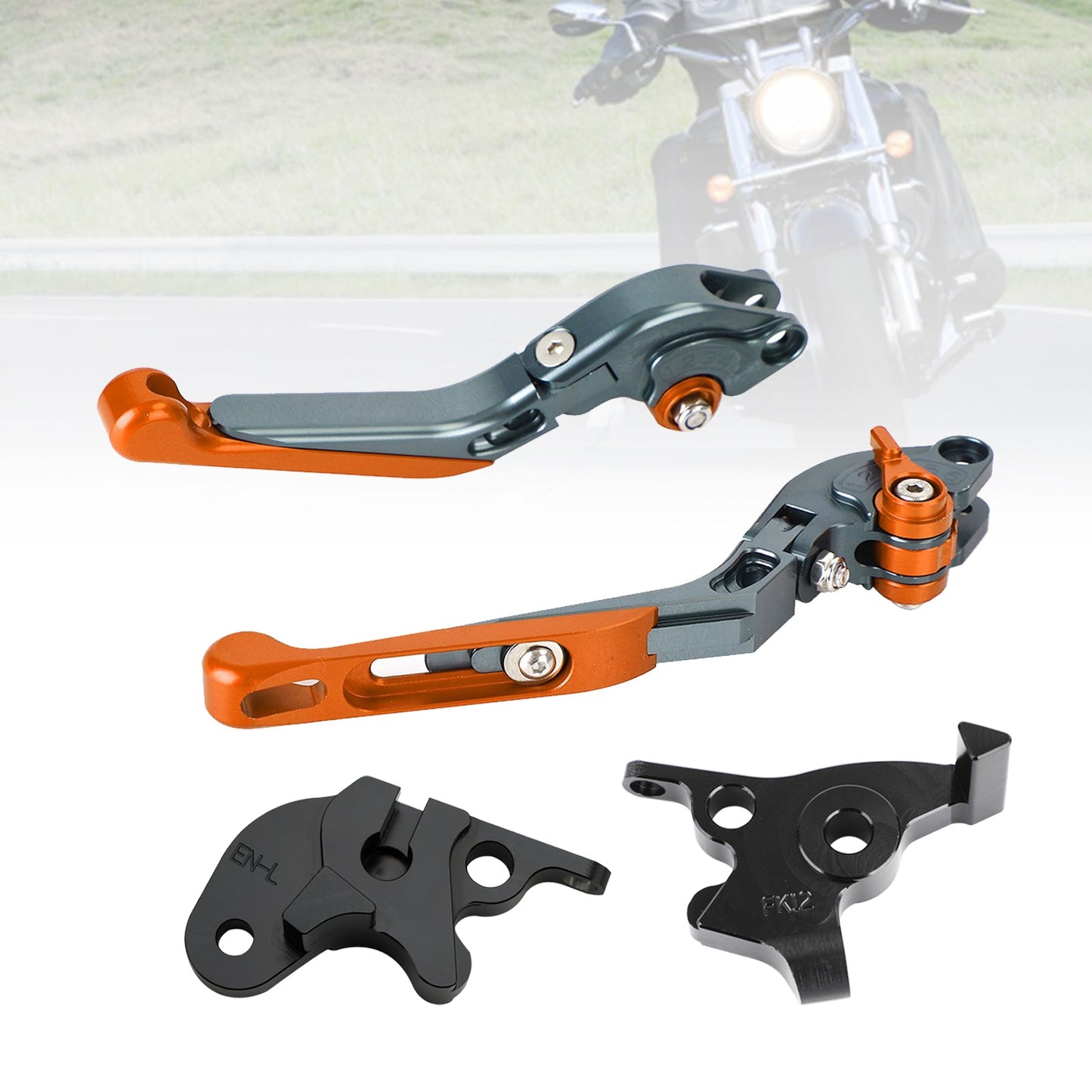 Leva freno frizione regolabile adatta per CFMOTO 250NK ABS 150NK 2019-2021