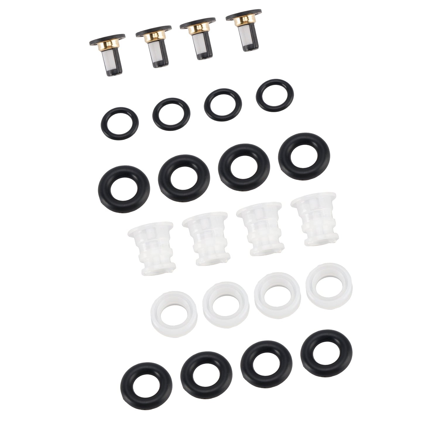 Kit di revisione iniettori carburante 4 pezzi Acura RSX 2.0L-L4 2002-2004 16450-PNE-G01