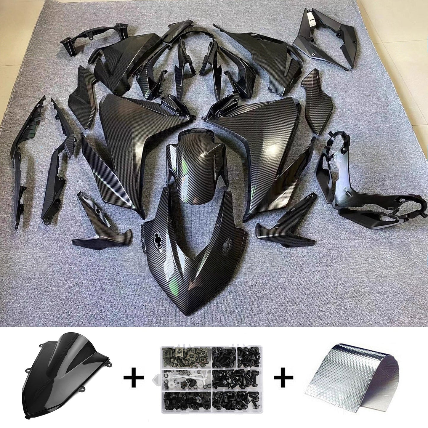 Kit di carene in plastica ABS stampate a iniezione per Honda CBR400R 2022