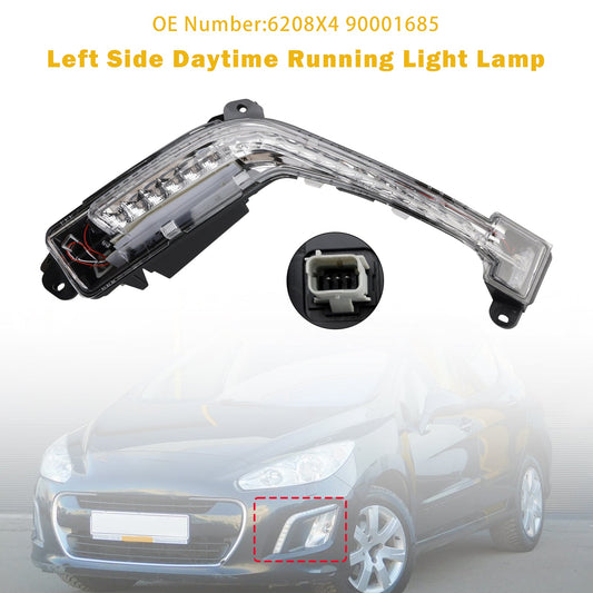 Lampada luce diurna lato sinistro Peugeot 308 Hatchback 2011-2014 6208X4 90001685