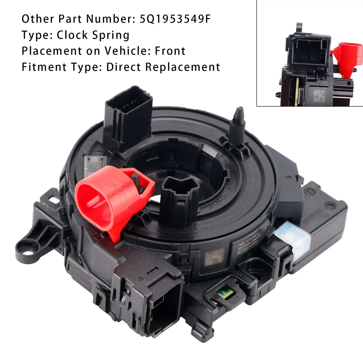 Molla dell'orologio VW Golf R MK8 5Q1953549F