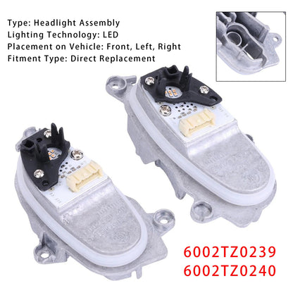 Modulo LED per indicatori di direzione 2 pezzi 6002TZ0239 6002TZ0240 per BMW