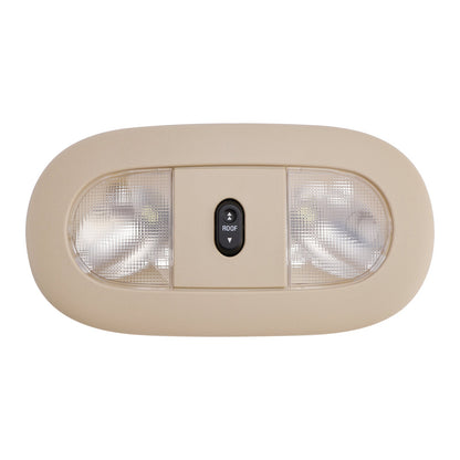 Interruttore per luce LED del tetto apribile nella console superiore 8C3Z-25519A70-AB Beige per Ford F250 F350 F450