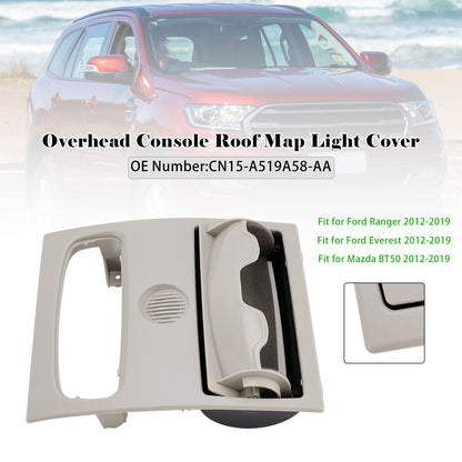 Copertura per luce di lettura del tetto della console superiore Mazda BT-50 Ford Ranger 2012-2018