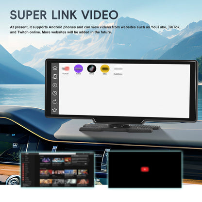 Sistema di navigazione per auto con display HD da 10,26 pollici, CarPlay, macchina all-in-one, telecamera a 12 LED