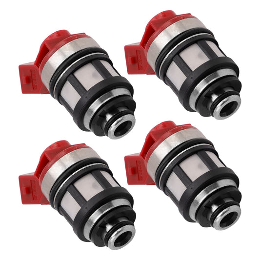 4 iniettori di carburante per Nissan D21 XE Pickup 2.4L 93-95 JS40-1 16600-72P00