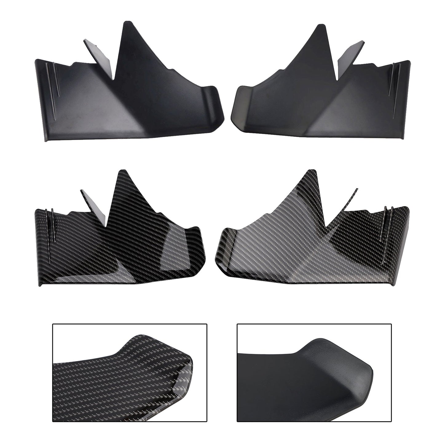 Deflettore aerodinamico con alette laterali per Aprilia RS457 2024