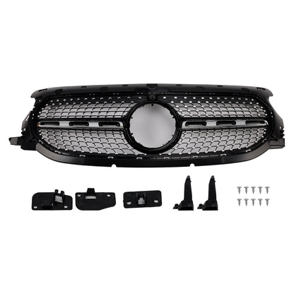 Per Mercedes-Benz H247 GLA250 GLA200 2020-2023 Griglia anteriore diamantata