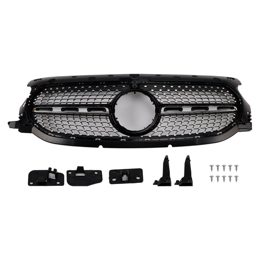 Per Mercedes-Benz H247 GLA250 GLA200 2020-2023 Griglia anteriore diamantata