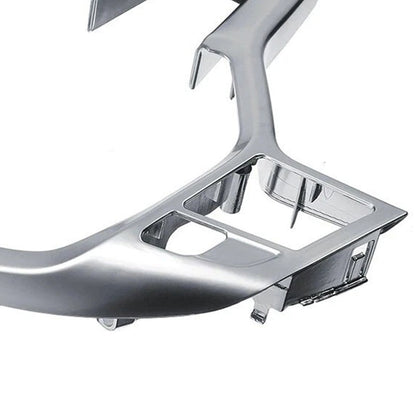 Rivestimento per volante cromato argento per Mercedes Benz W204 W207 W212 Classe C