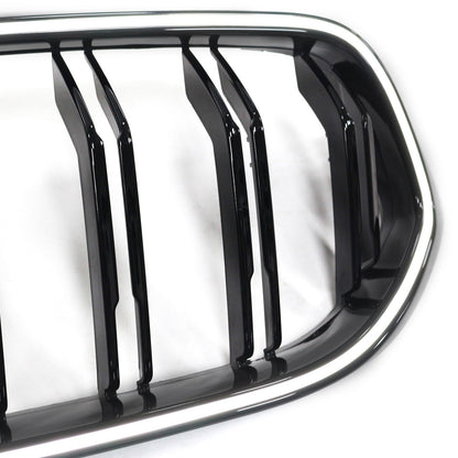 Griglia anteriore a doppio rene nera BMW Serie 6 G32 2020-2025