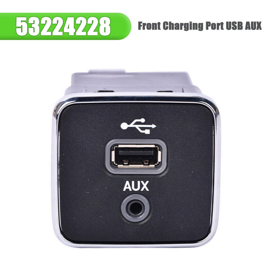 Porta di ricarica anteriore USB AUX 53224228 per Jeep Compass Cherokee 2017-2021 Acc