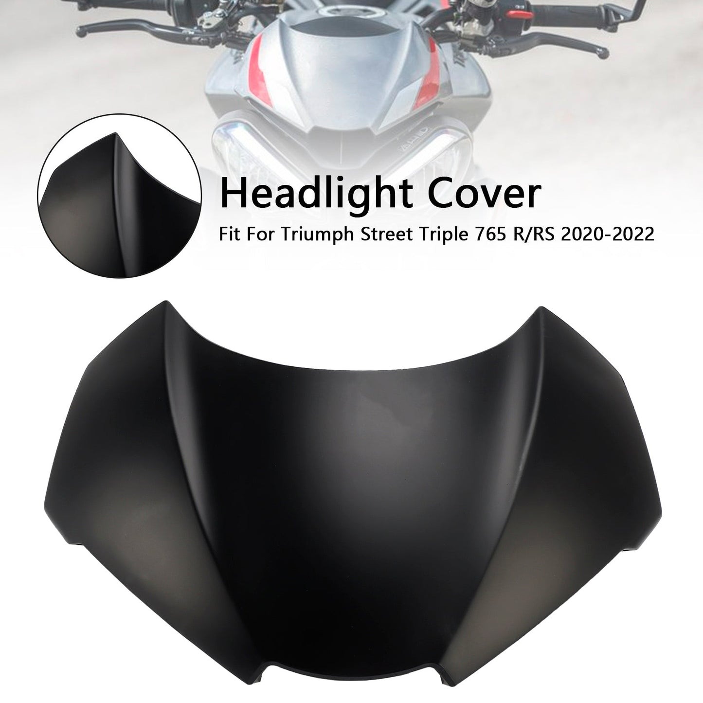 Carenatura coprifaro anteriore Street Triple 765 R/RS 2020-2022