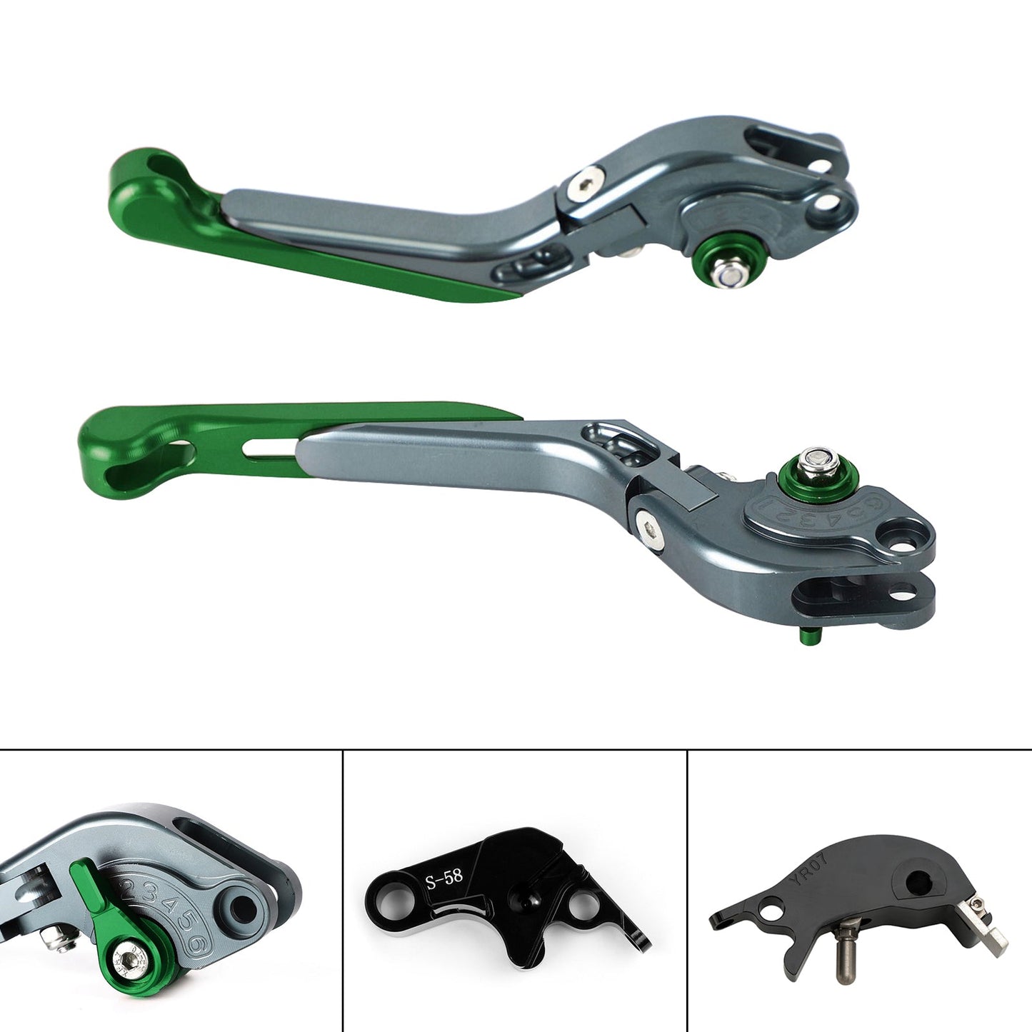 Leva freno frizione regolabile YAMAHA YZF R7 MT-10/SP FZ-10/SP 2022-2023