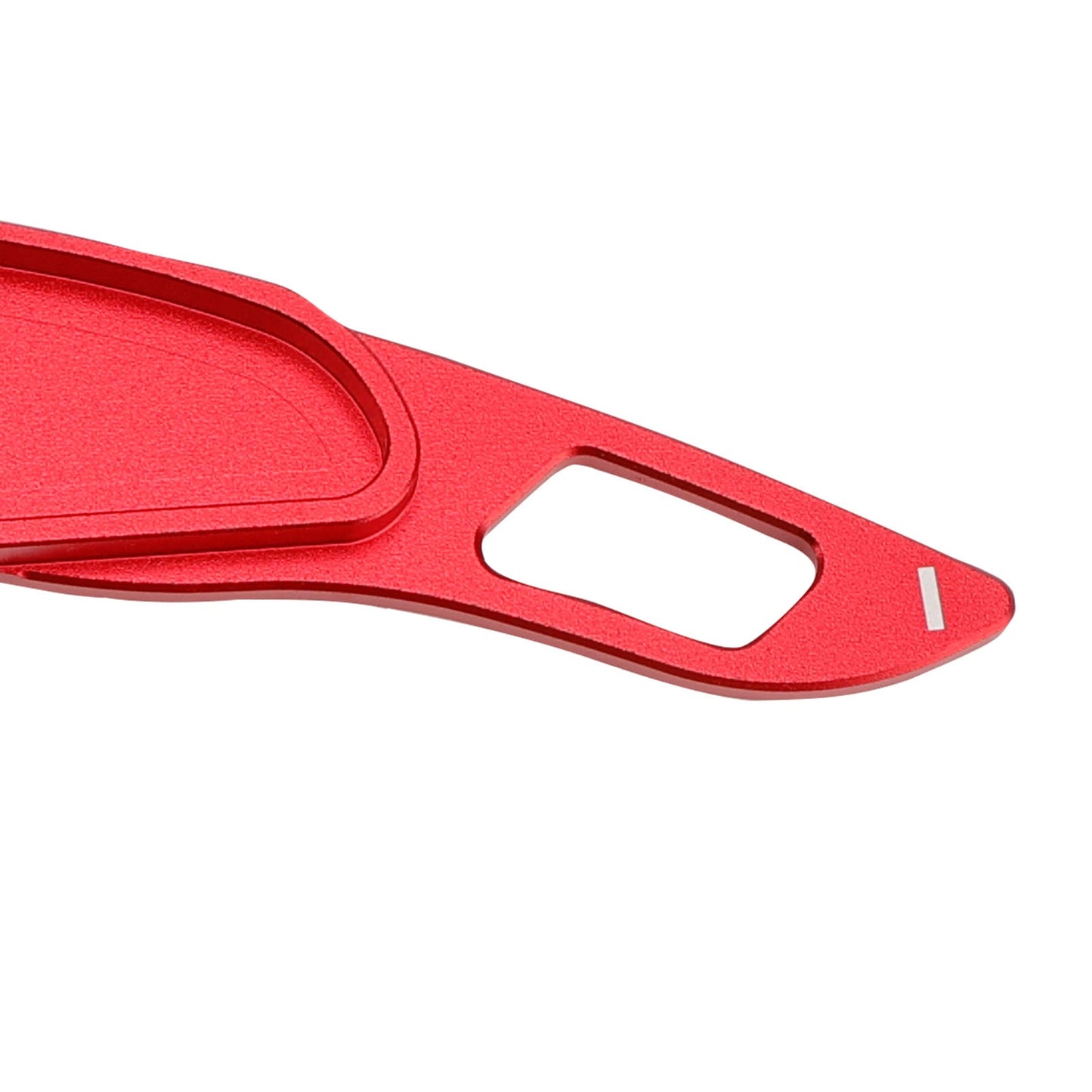 Palette del cambio al volante per Mitsubishi ASX 2013-15 in alluminio rosso