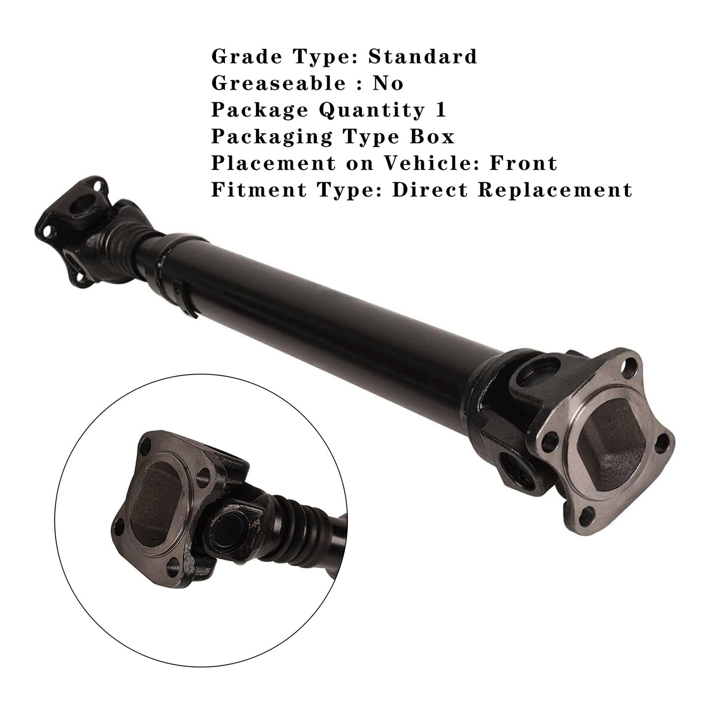 Mercedes-Benz E320 W211 2004-2005 AWD anteriore albero di trasmissione albero di trasmissione anteriore gruppo 2204107106 MB2204107106