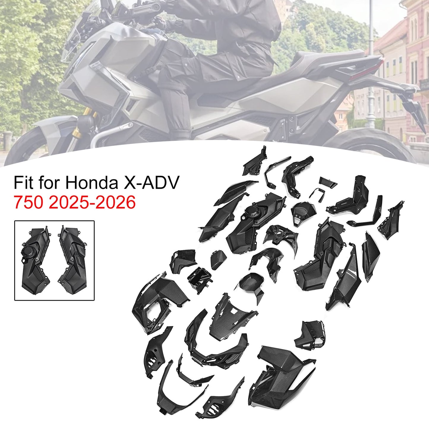 Kit di carene stampate a iniezione per Honda X-ADV 750 2025-2026