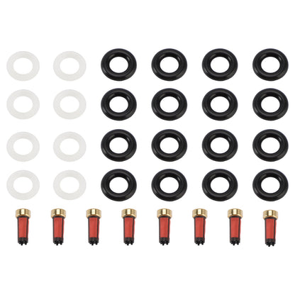 Kit di manutenzione per iniettori di carburante 8 pezzi O-ring 0280156101 adatto per Porsche Cayenne S 4.5L