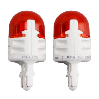Luce auto LED-AMBRA Ultinon Pro6000 W21/5W 11066AU60 per PHILIPS