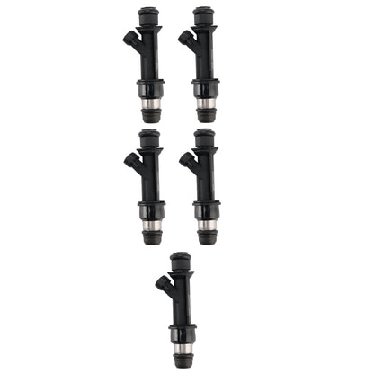 Iniettore di carburante 5 pezzi 12589465 compatibile con Hummer H3 compatibile con Chevrolet Trailblazer Colorado
