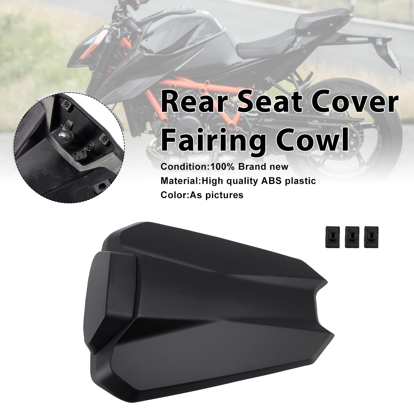 2020-2023 Per 1290 Super Duke R Copertura sedile posteriore cupolino