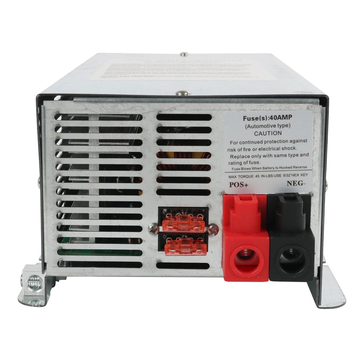 Caricabatterie convertitore WF-9875 da 75 Ampere con uscita CC, caricabatteria convertitore montato sul ponte