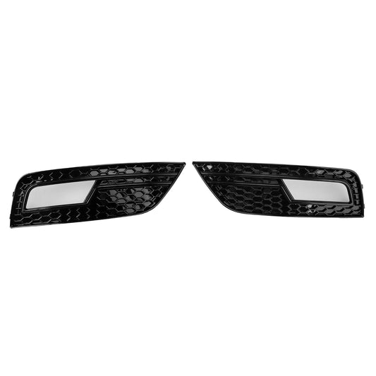 Griglia di copertura fendinebbia nera Audi A4 B8.5 2013-2015, paraurti standard
