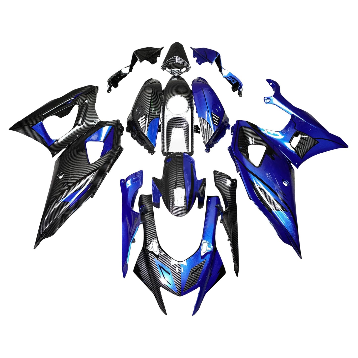 Kit carenatura iniezione in plastica ABS adatto per Yamaha YZF-R7 2021-2025