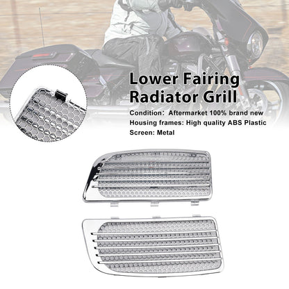 Griglia radiatore carenatura inferiore adatta per Road Glide King FLHR Special FLTRXS
