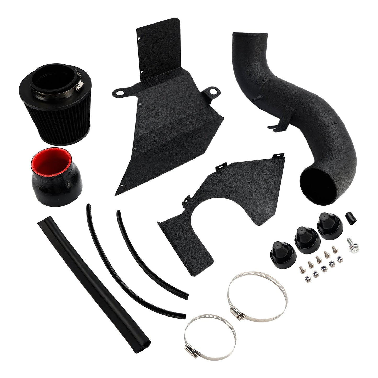 Kit di aspirazione aria fredda con scudo termico per VW Golf GTi R 1.8T 2.0T 2015-2020