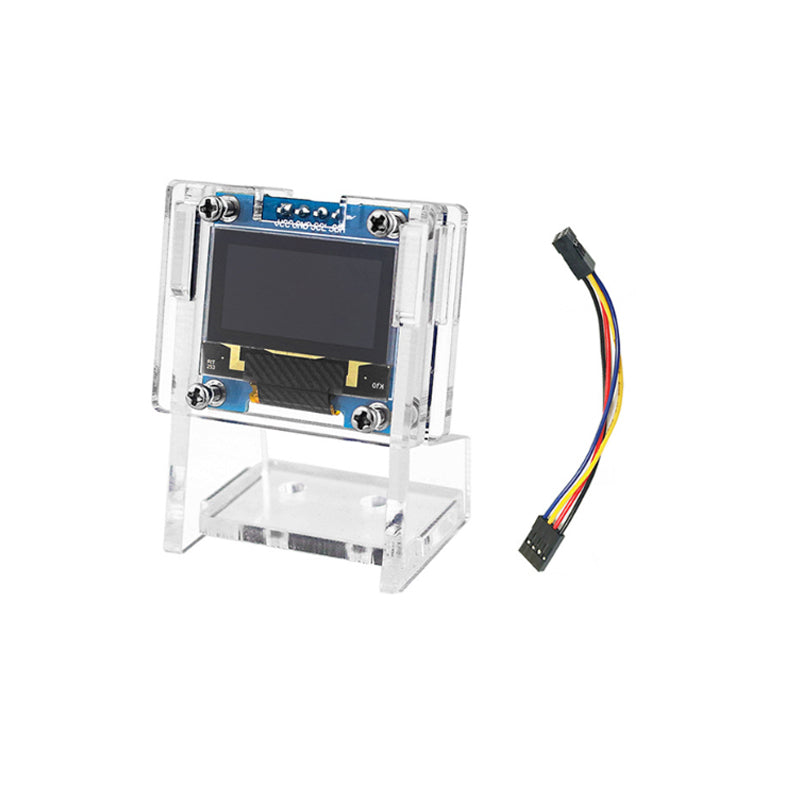 Modulo display OLED da 0,96 pollici Raspberry Pi 4B con display informativo IP per hard disk