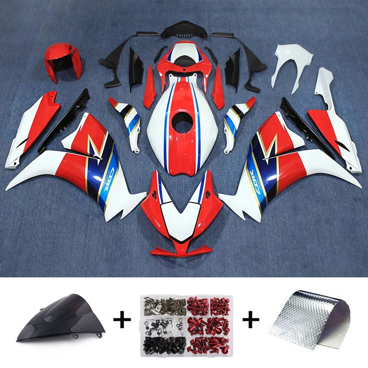 Kit di carene in plastica ABS stampate a iniezione per Honda CBR1000RR 2012-2016