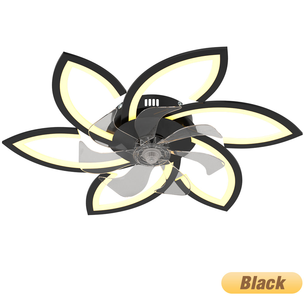 Con illuminazione e telecomando silenzioso Ventilatore da soffitto con LED